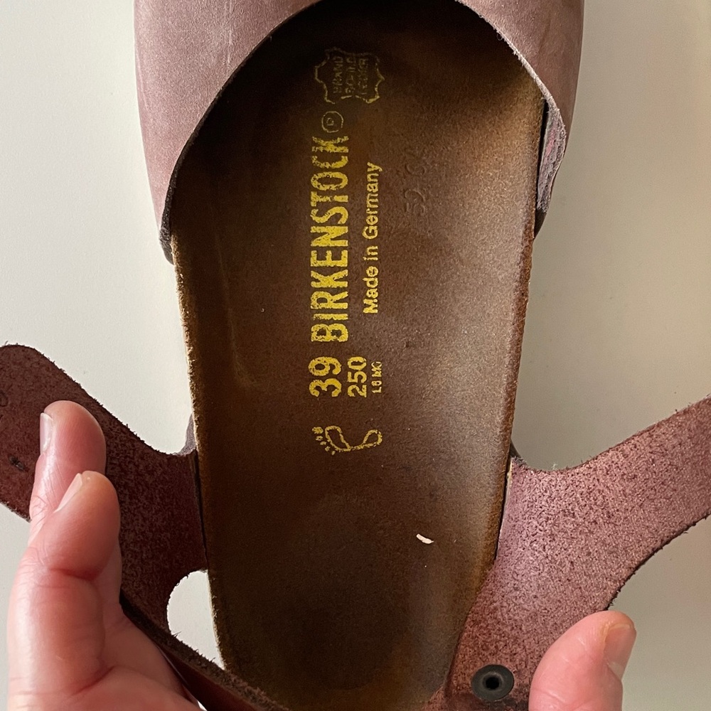 Birkenstock Women's Messina Mary Jane Closed Toe Clog - Dusty Rose - Picture 3 of 7